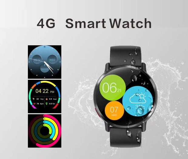 LEMFO LEM X 2.03 inch 4G Smartwatch Phone - Black