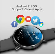 LEMFO LEM X 2.03 inch 4G Smartwatch Phone - Black