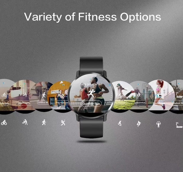 LEMFO LEM X 2.03 inch 4G Smartwatch Phone - Black