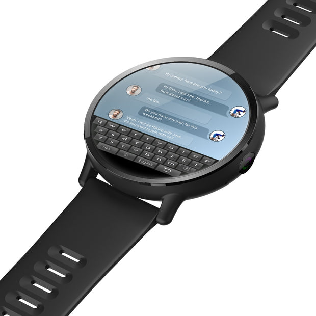 LEMFO LEM X 2.03 inch 4G Smartwatch Phone - Black